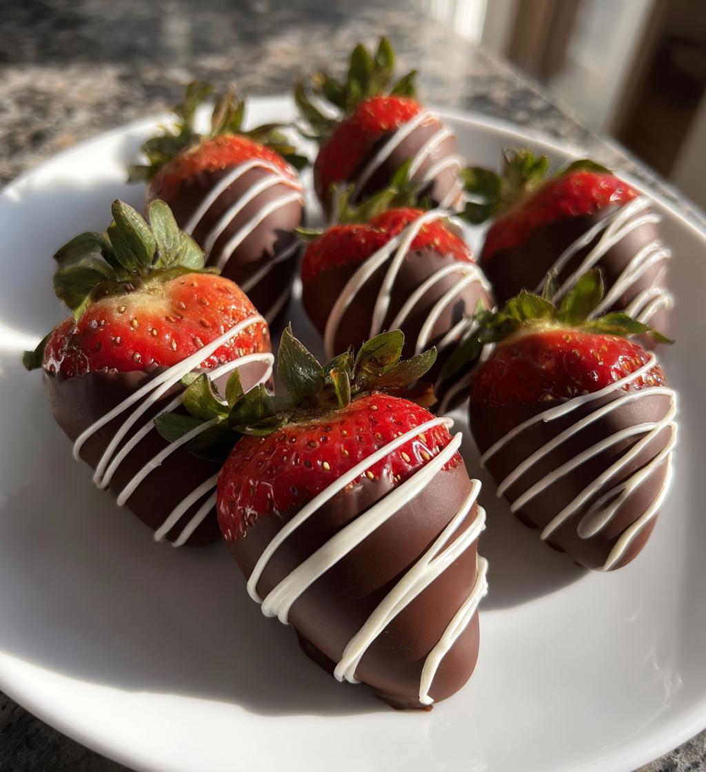 football covered strawberries