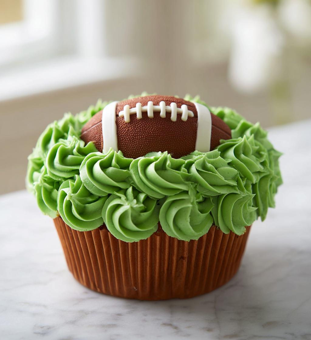 football cupcake cake ideas pull apart