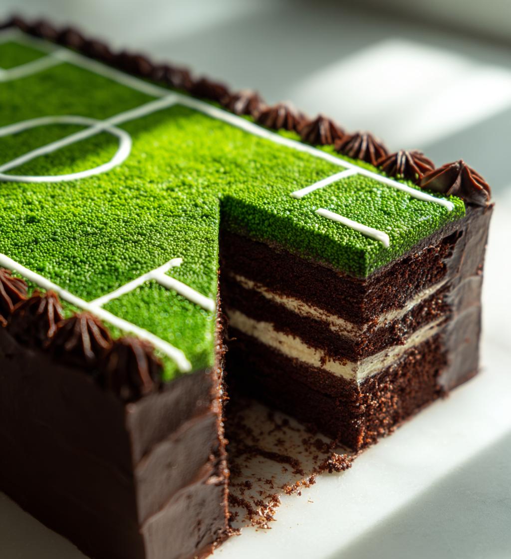 football field cake