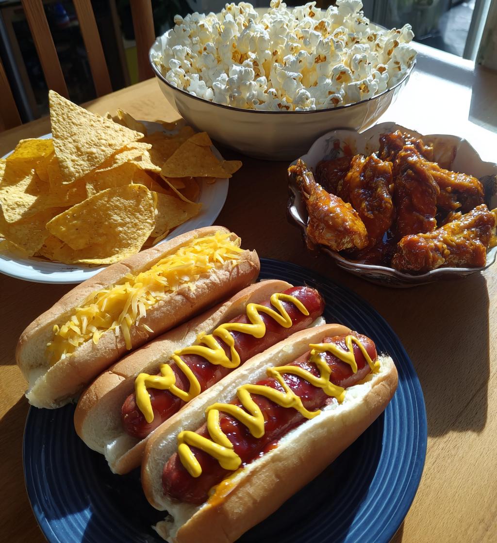 football field food