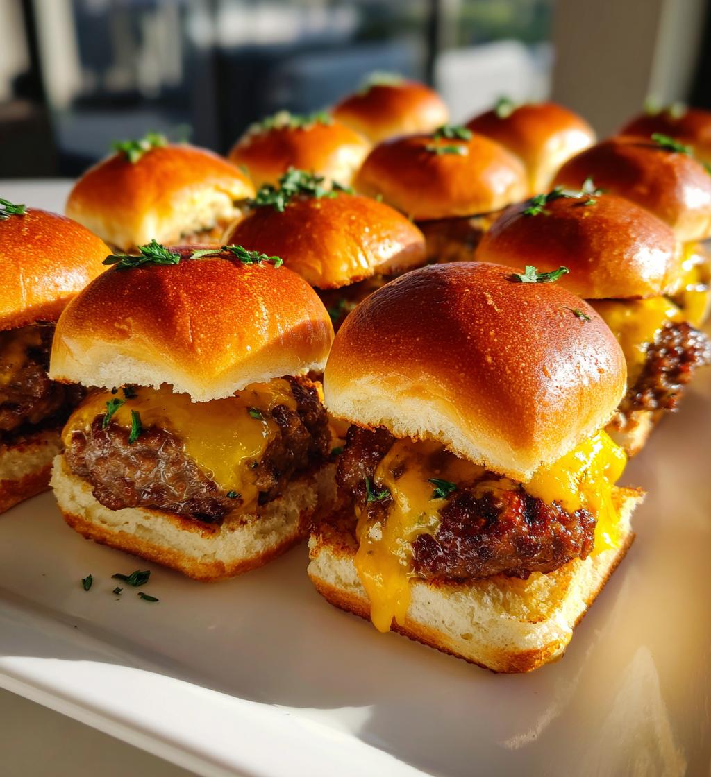 football food sliders