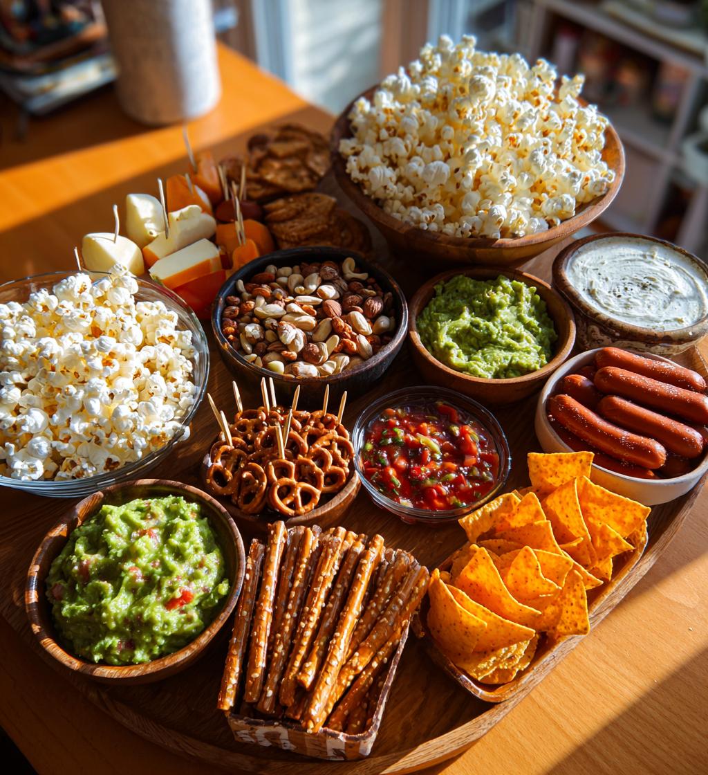 football game day snacks