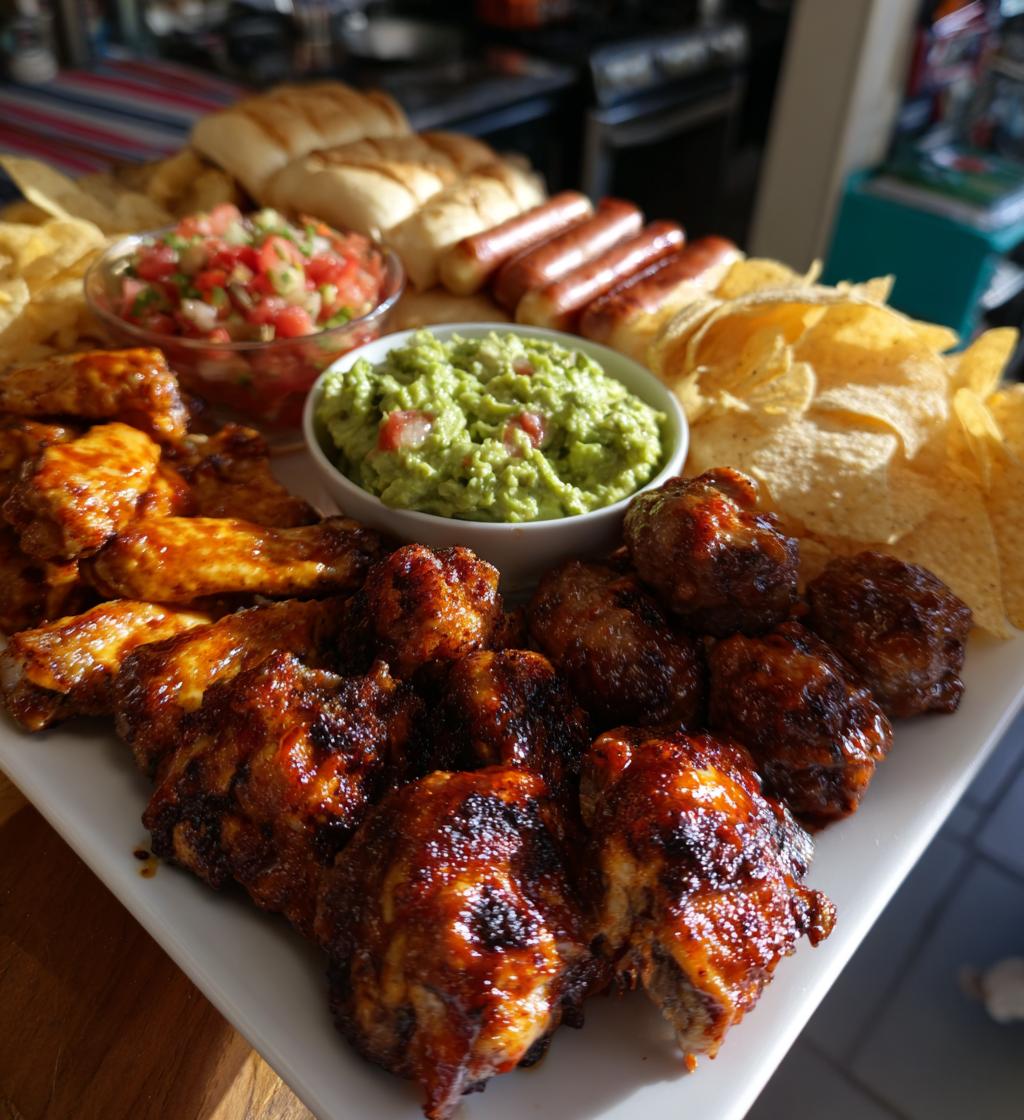 football game snacks tailgate food