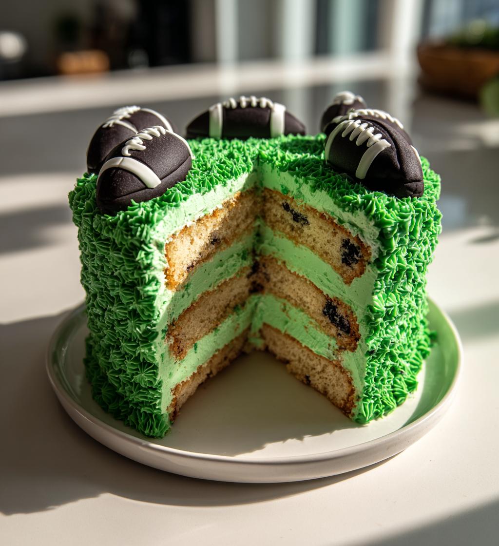 football graduation cake