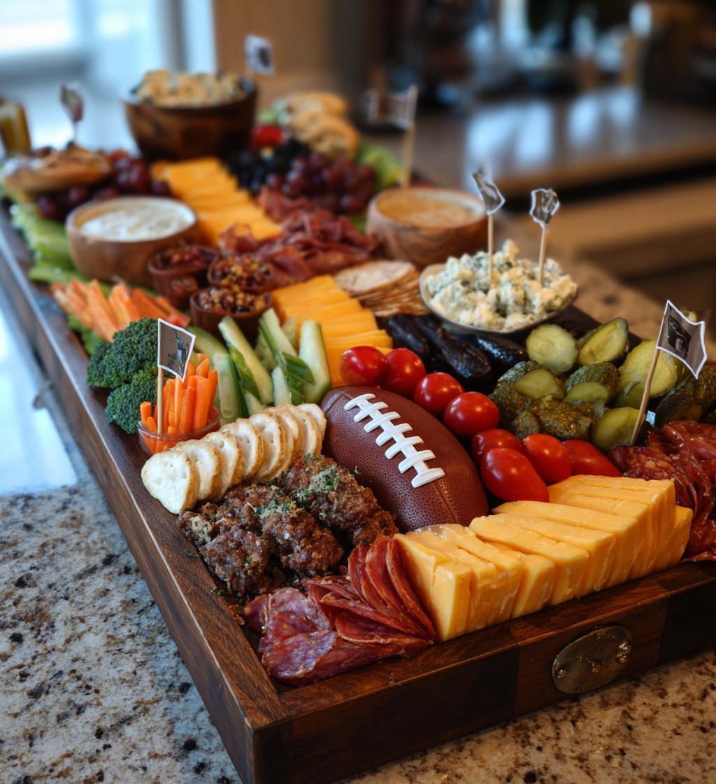 football grazing board