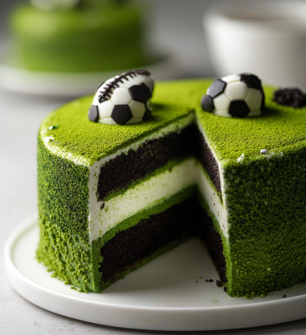 football inspired cake