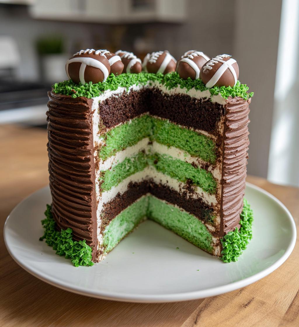 football kids cake