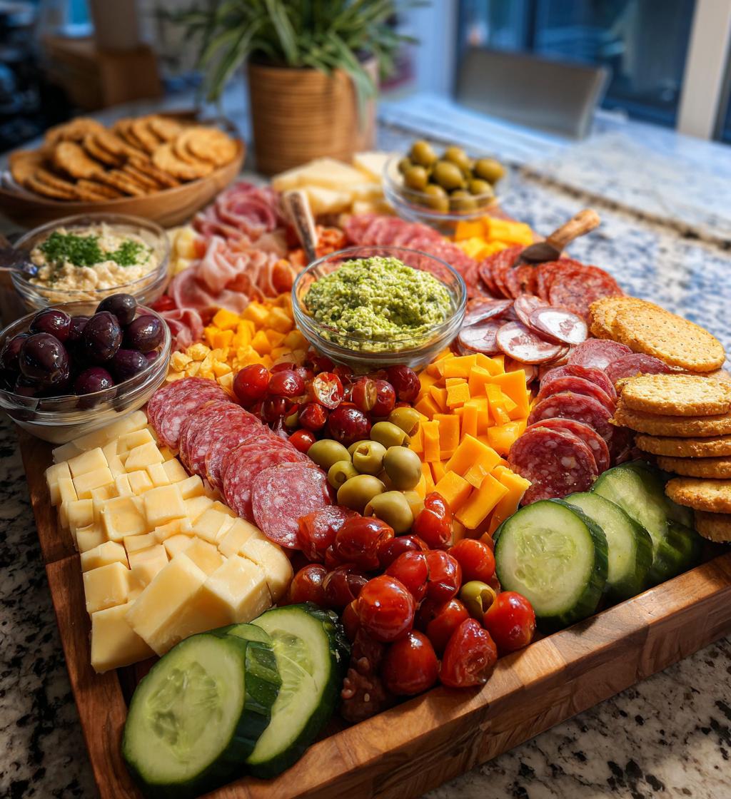 football party charcuterie board ideas