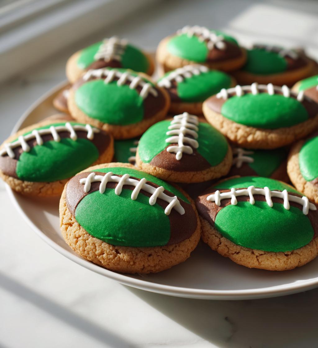 football party cookies