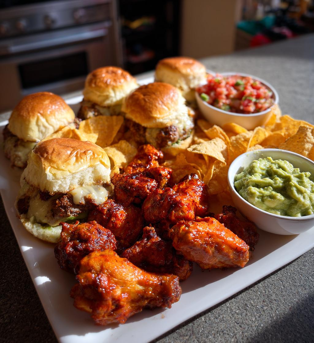 football party finger foods