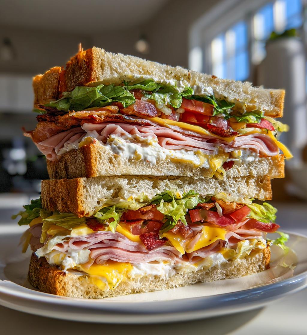 football sandwich ideas