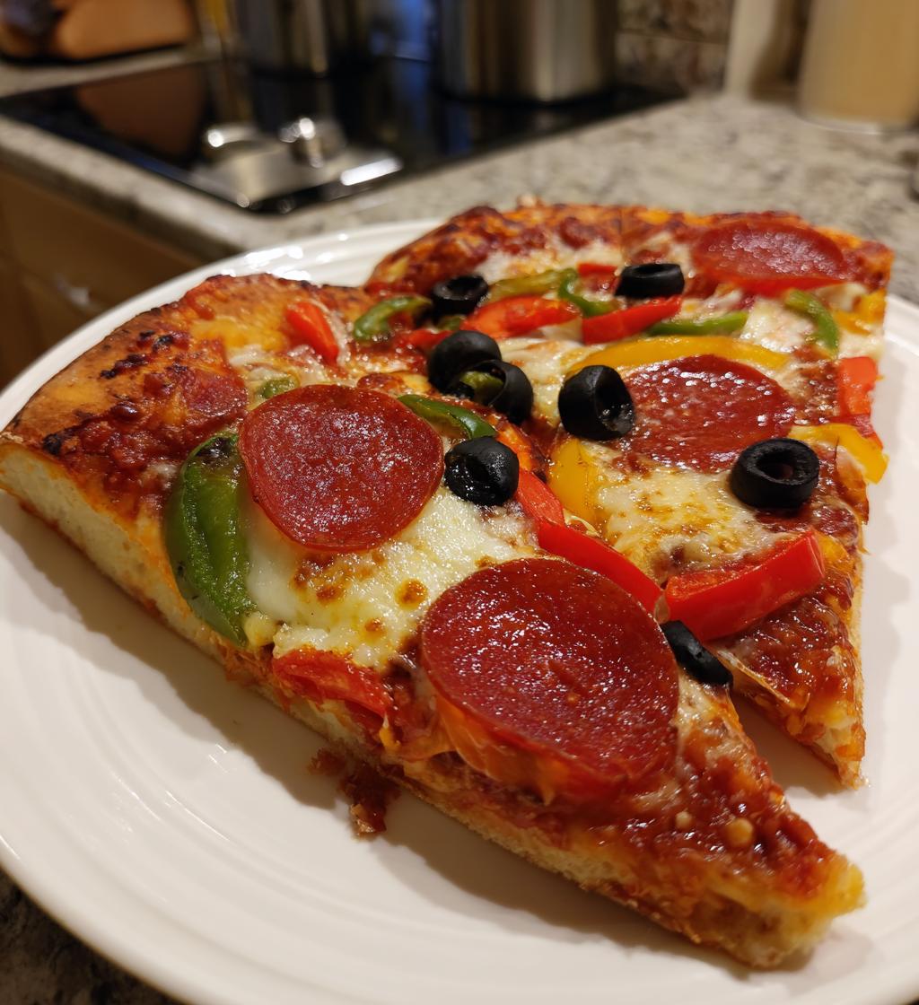 football shaped pizza