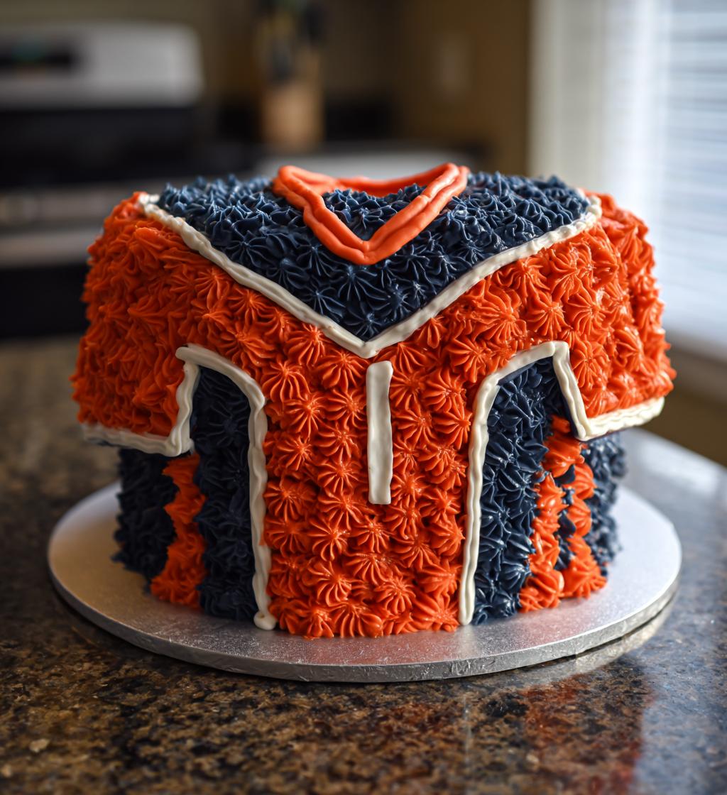 football shirt cake