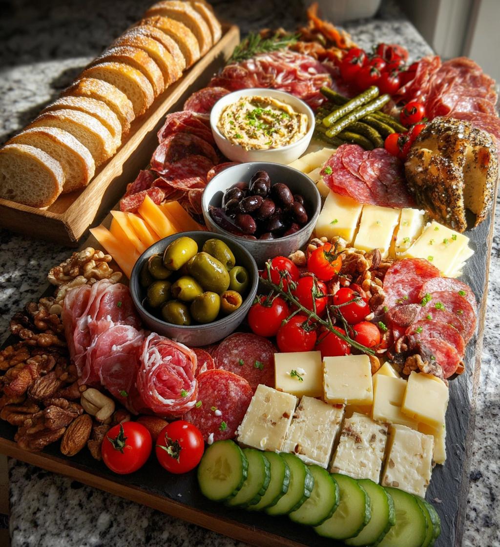 football sunday charcuterie board