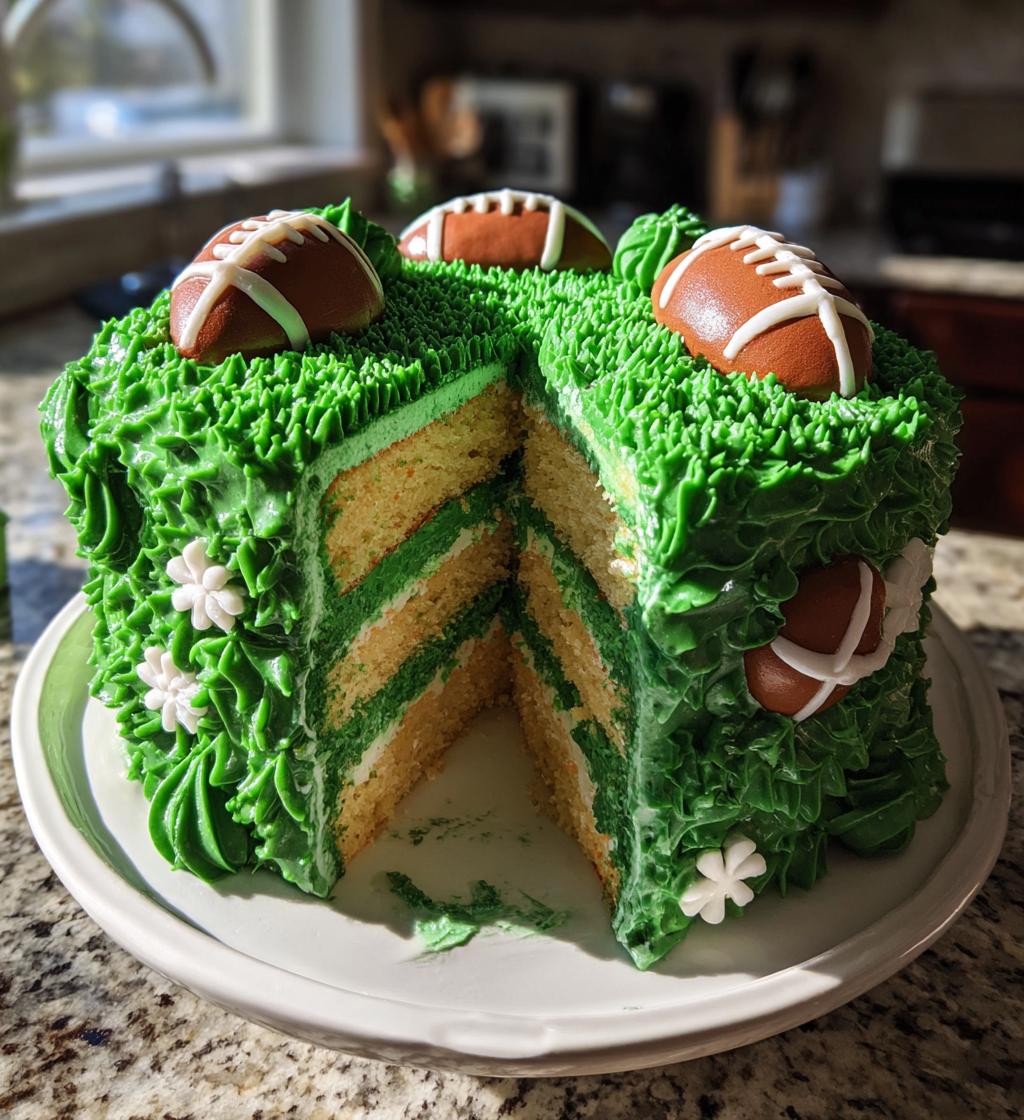 football theme cake ideas