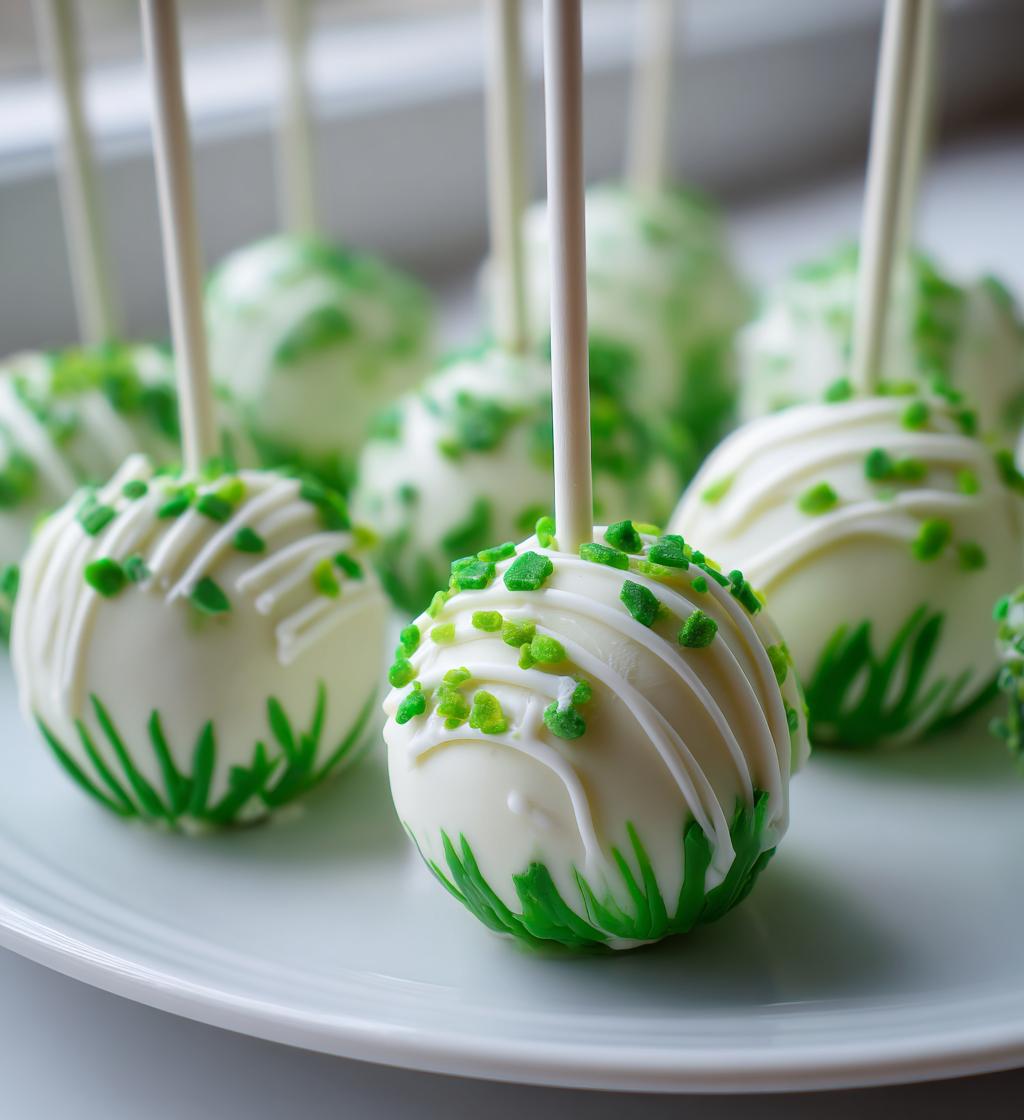football themed cake pops