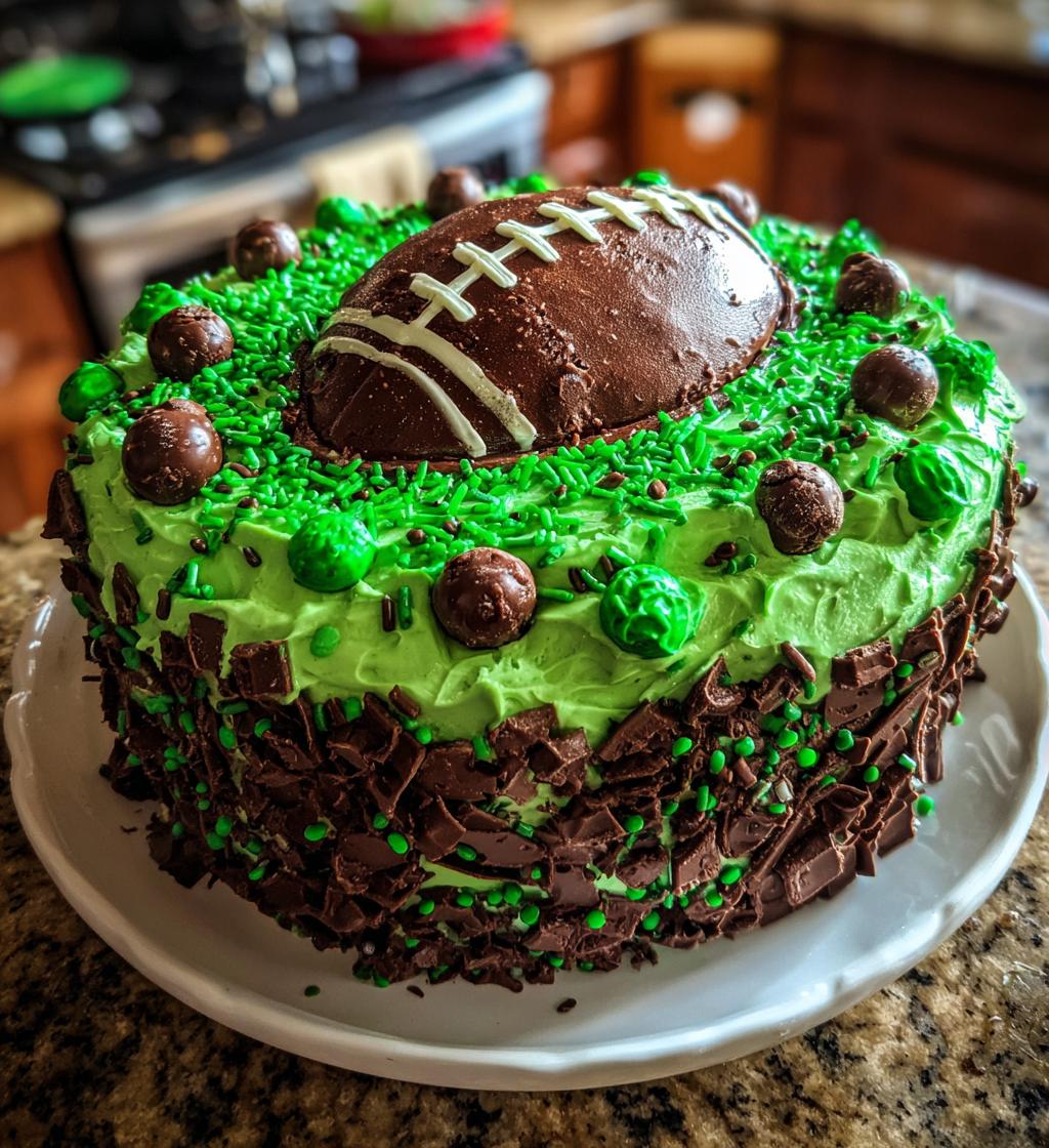 football themed desserts