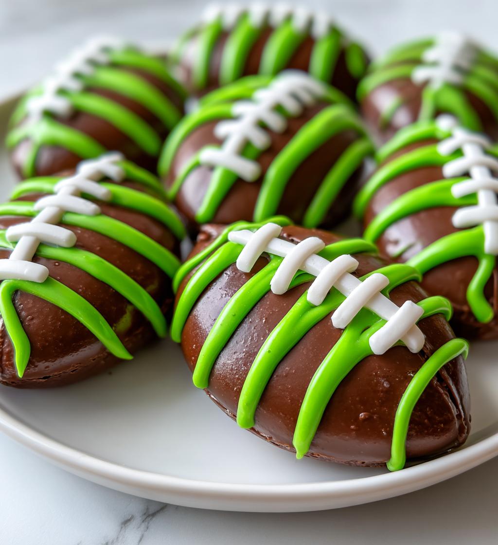 football themed treats