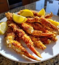 fried crab legs recipes