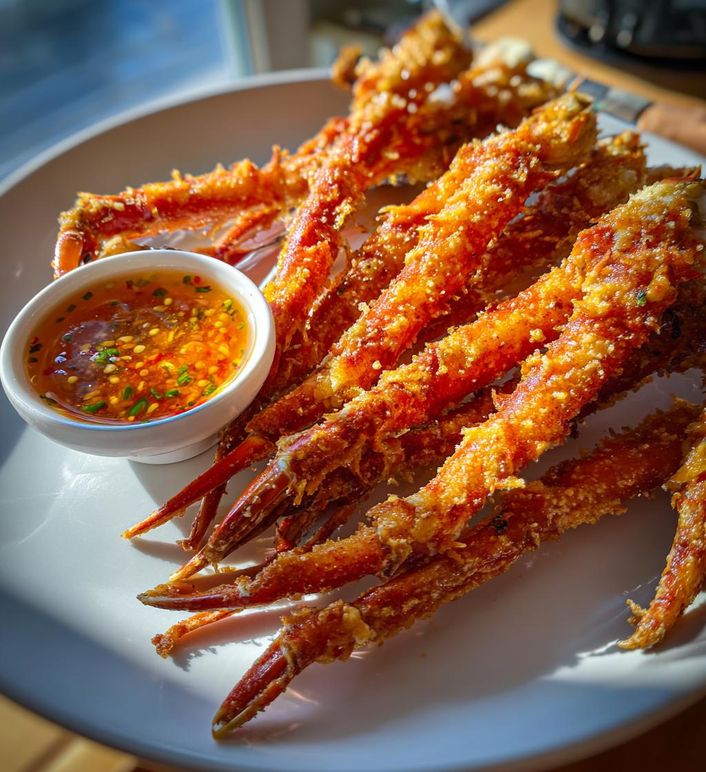 fried crab legs recipes no shell