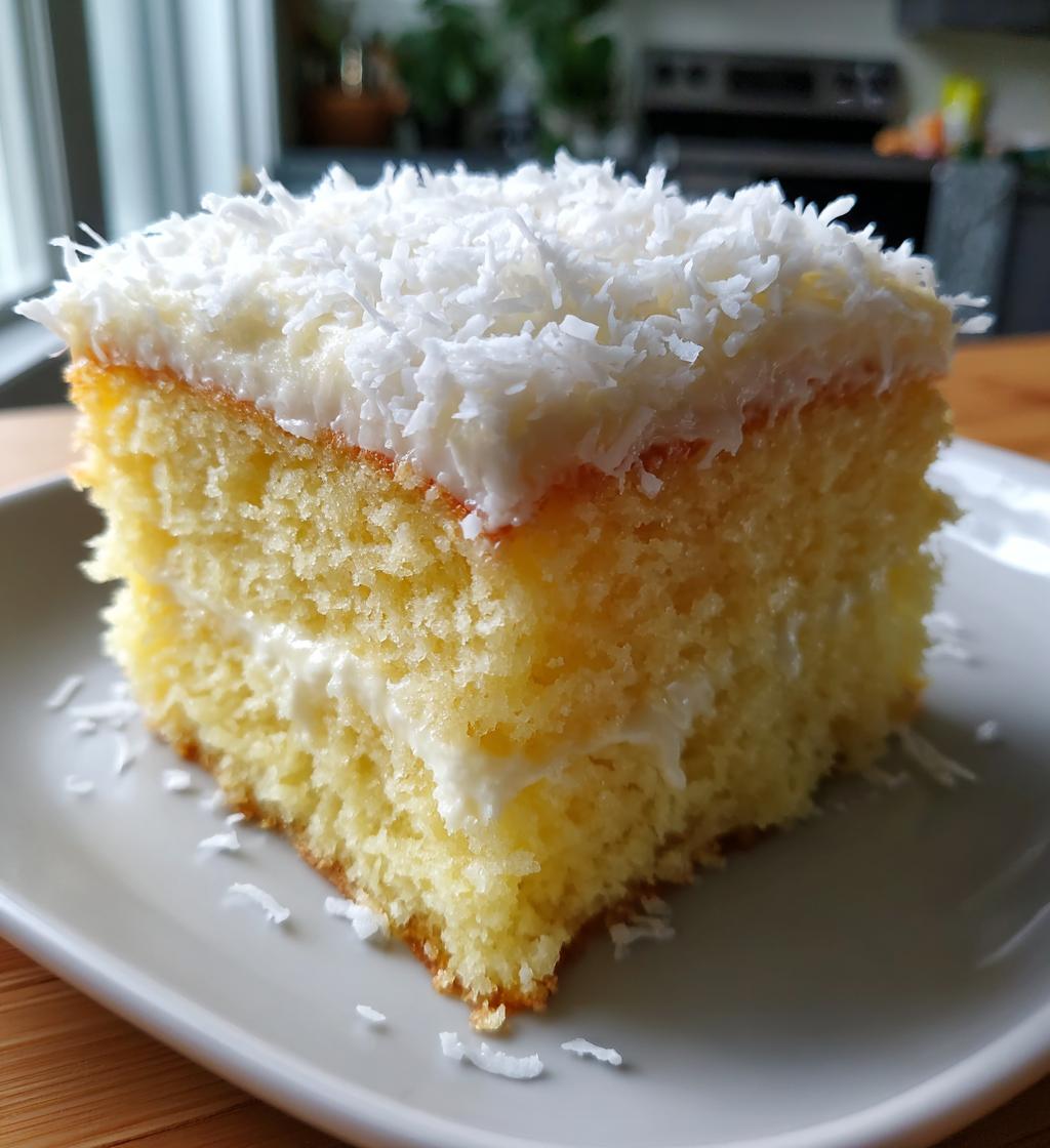 frosted coconut snowball