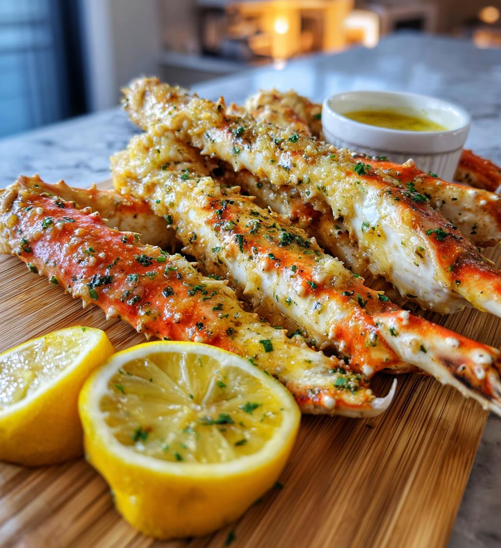 frozen king crab legs in oven