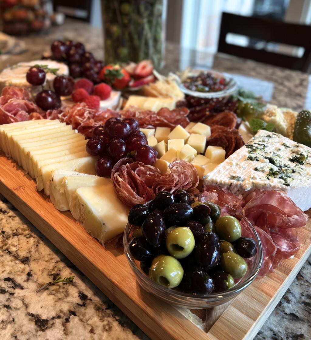 galentines charcuterie board