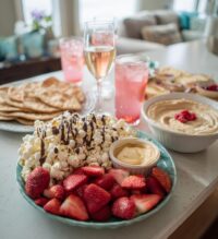 galentines girls night food