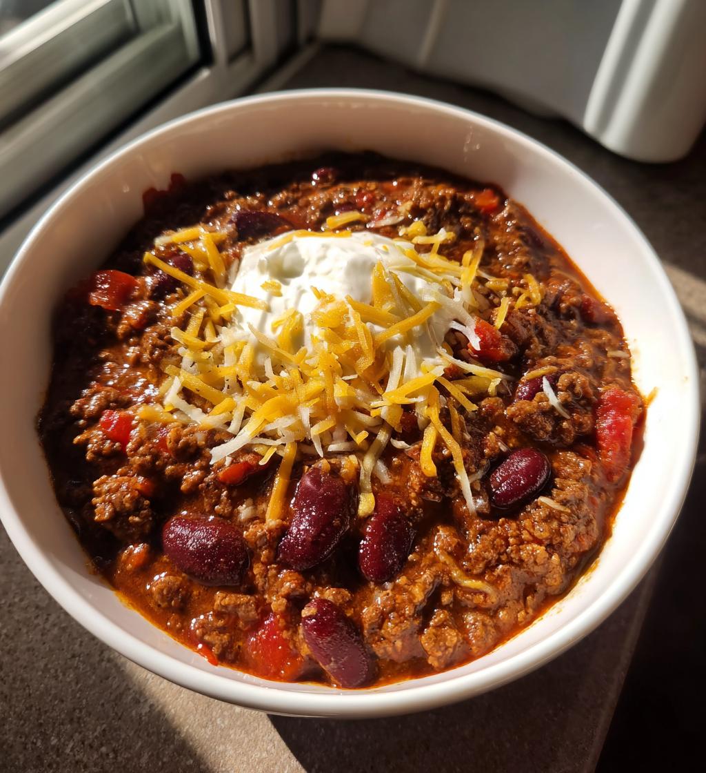 game day beer chili