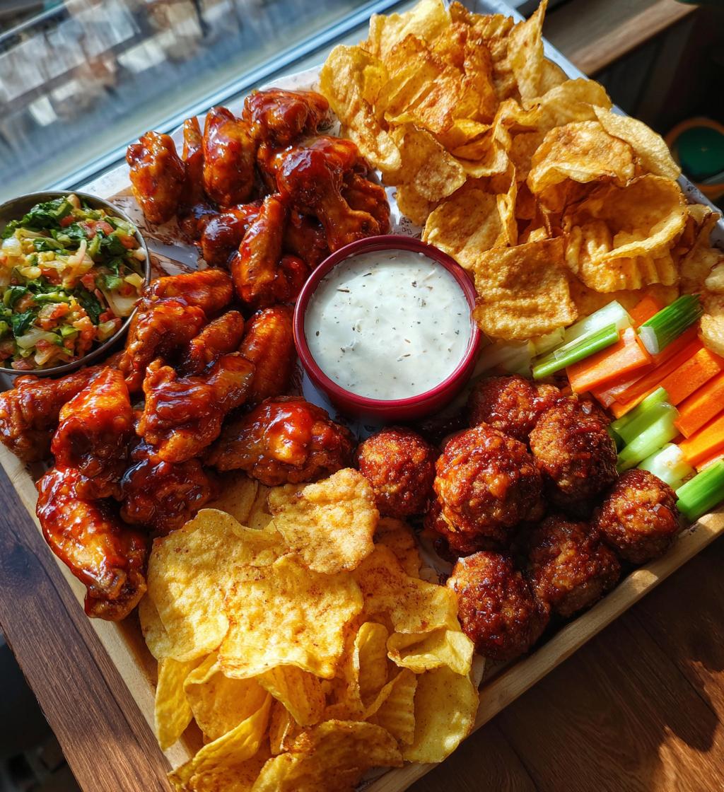 game day buffet