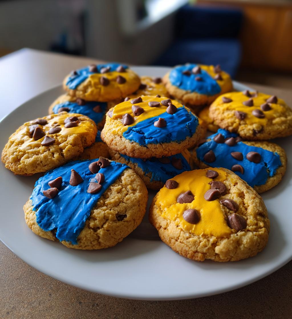 game day cookies decorated