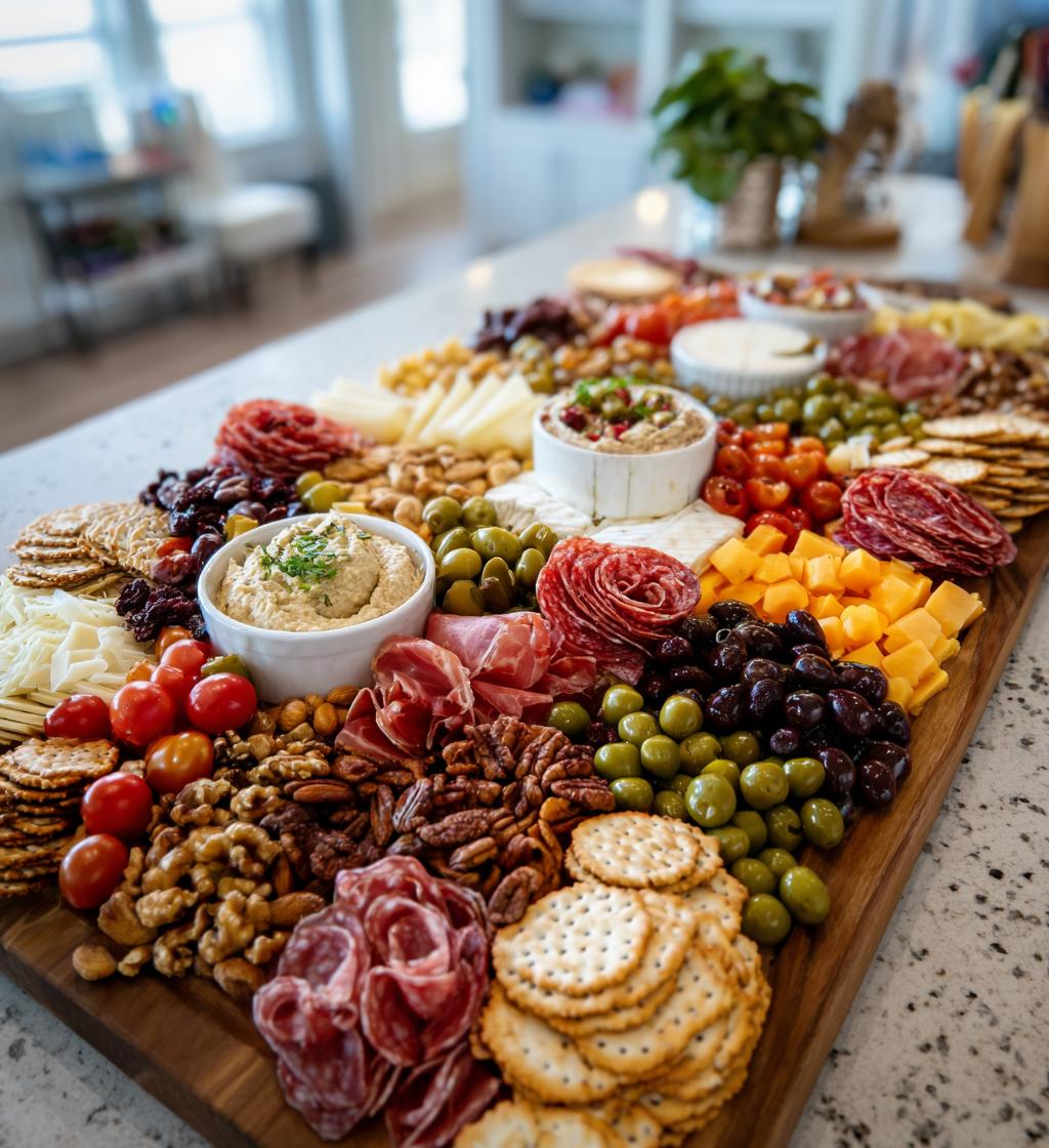 game day food boards