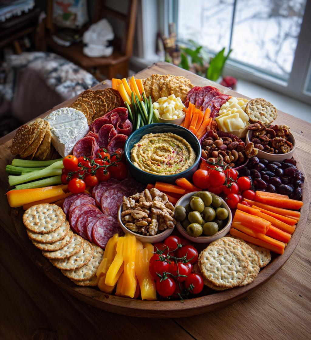 game day grazing board