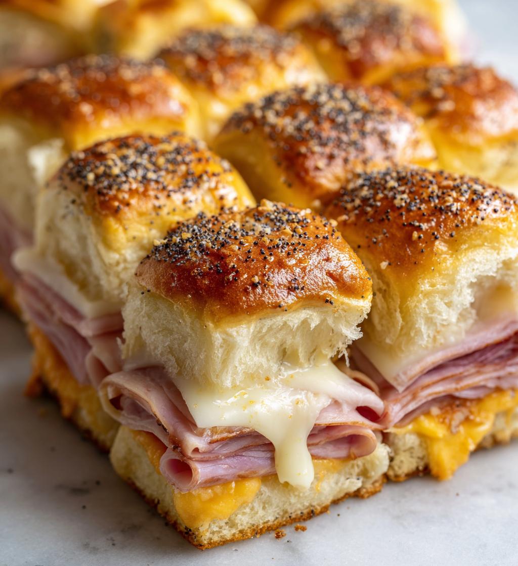 game day hawaiian roll sliders