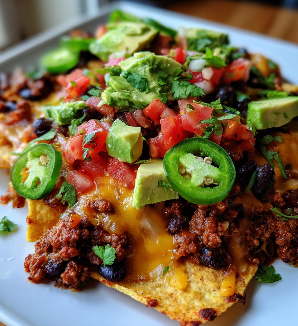 game day nachos ground beef
