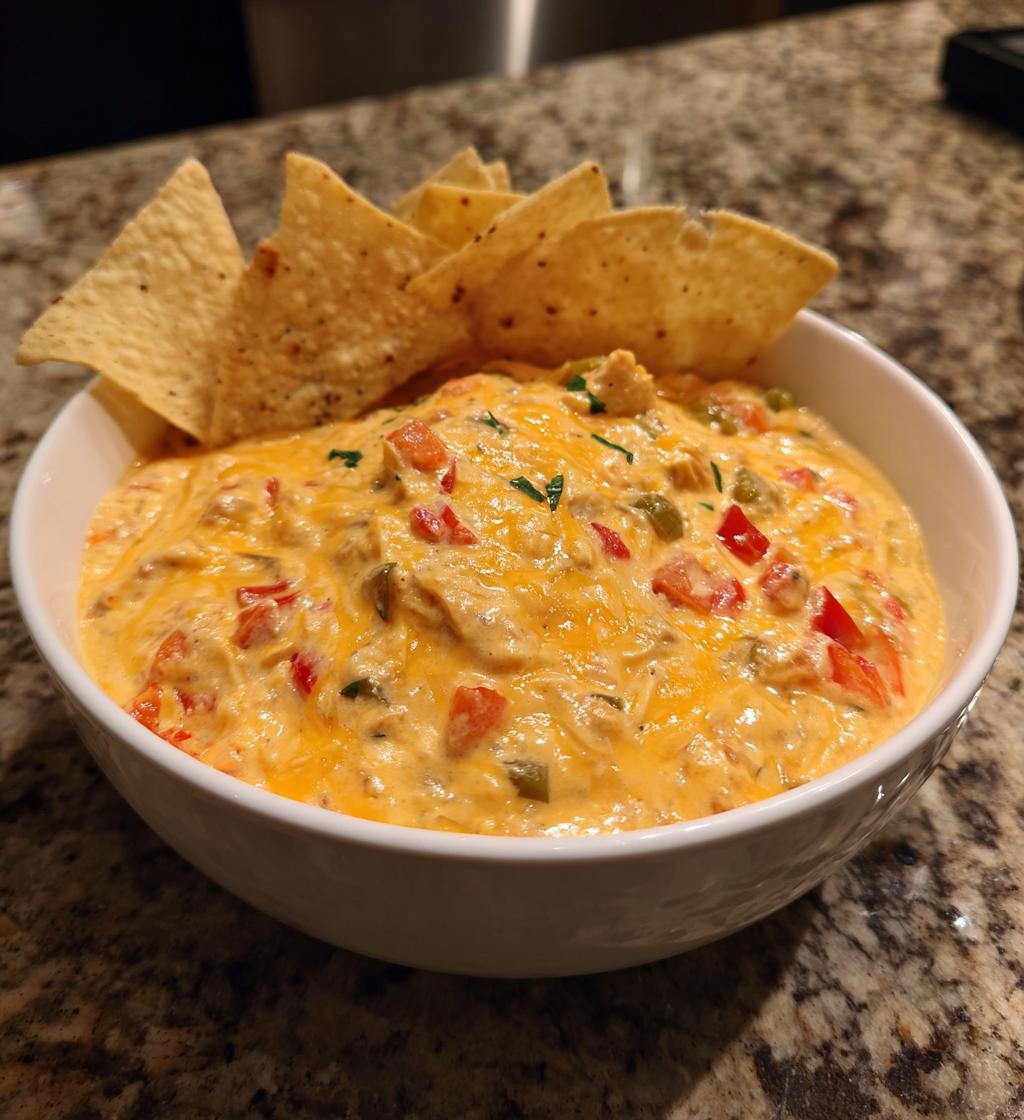 game day queso crock pot