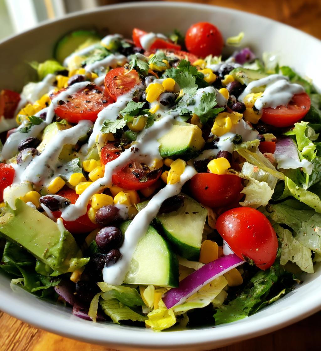game day salads super bowl