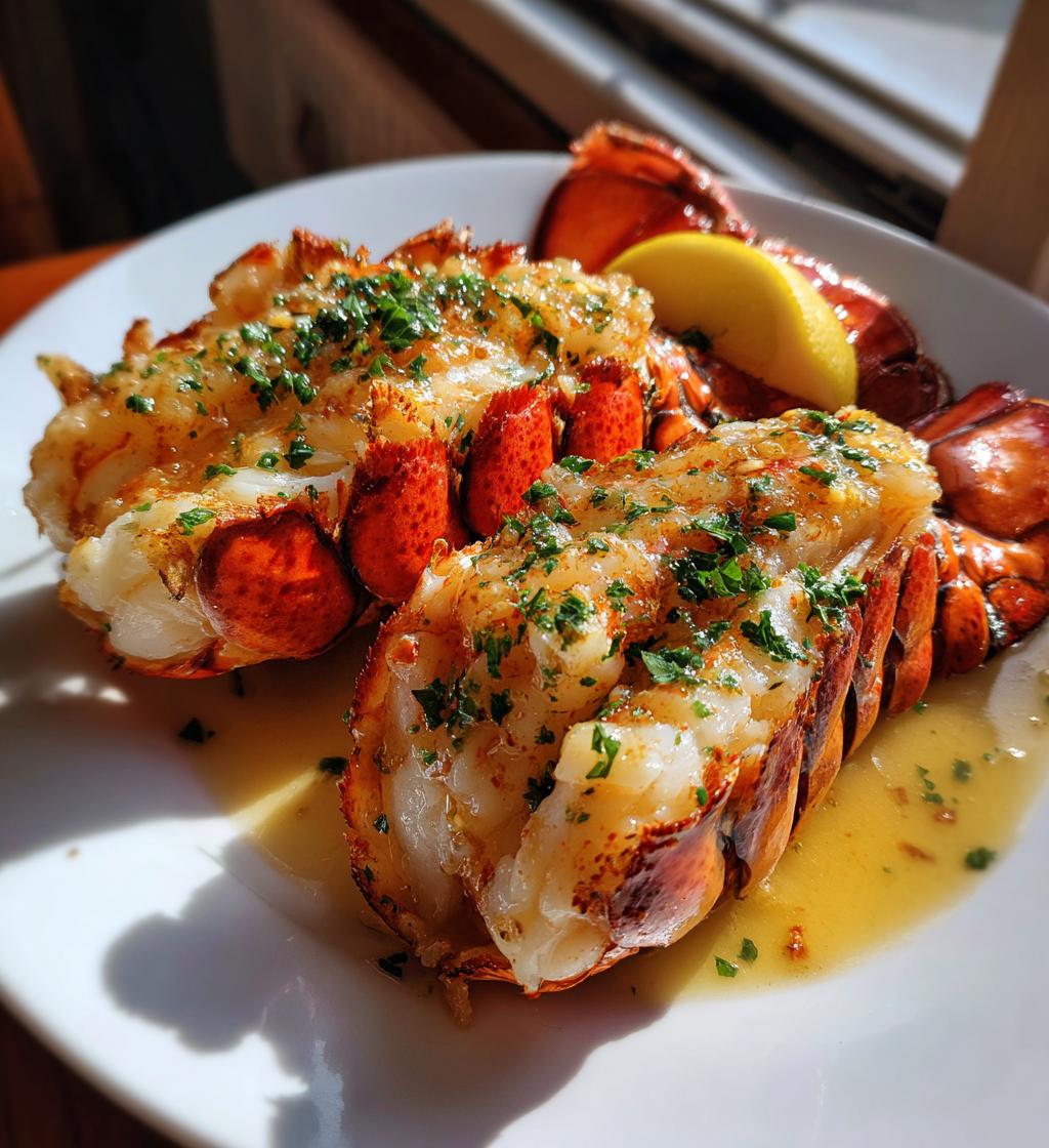 garlic butter lobster