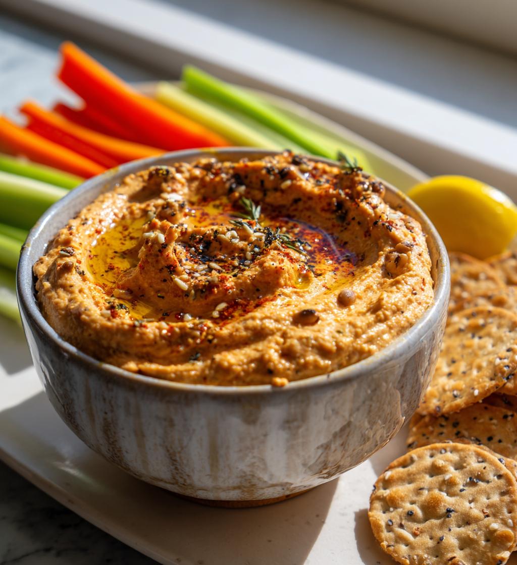 garlicky black-eyed pea spread recipe