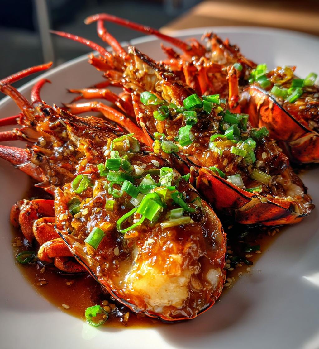 ginger lobster recipe
