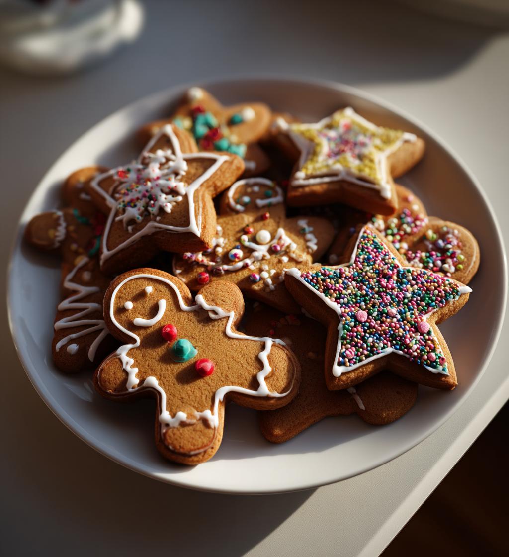 gingerbread cookies decorated ideas