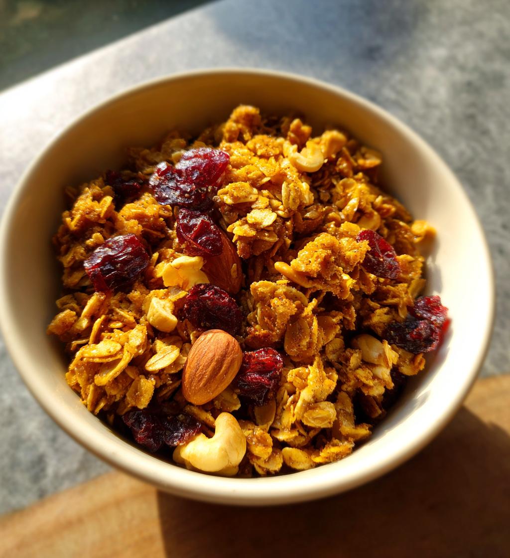 gingerbread granola