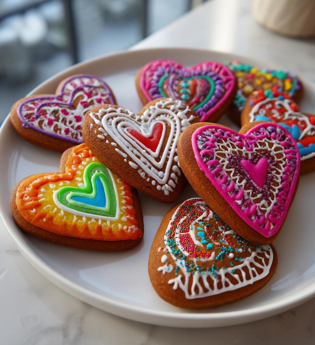 gingerbread heart