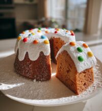 gingerbread house cake