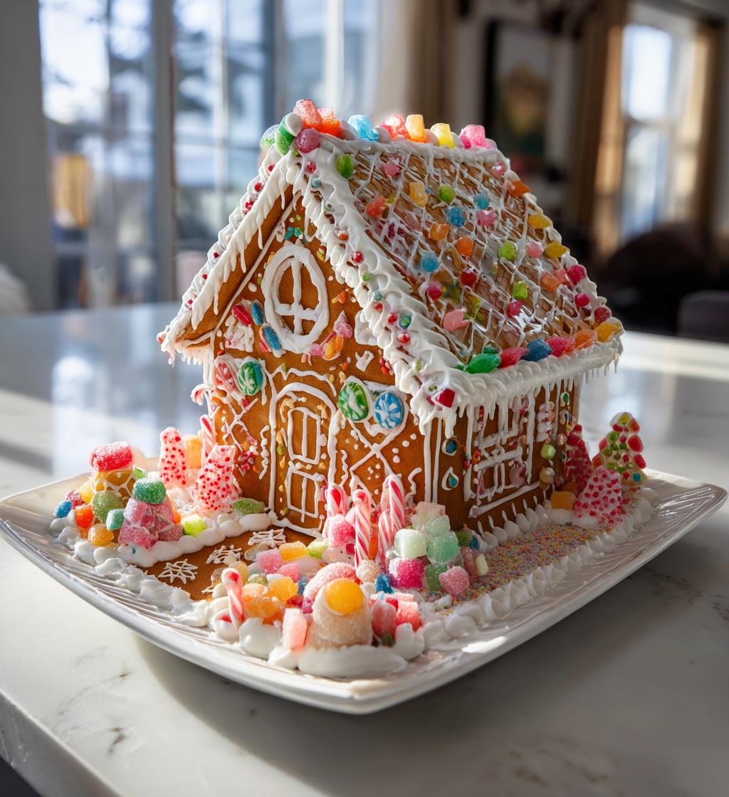 gingerbread house designs templates