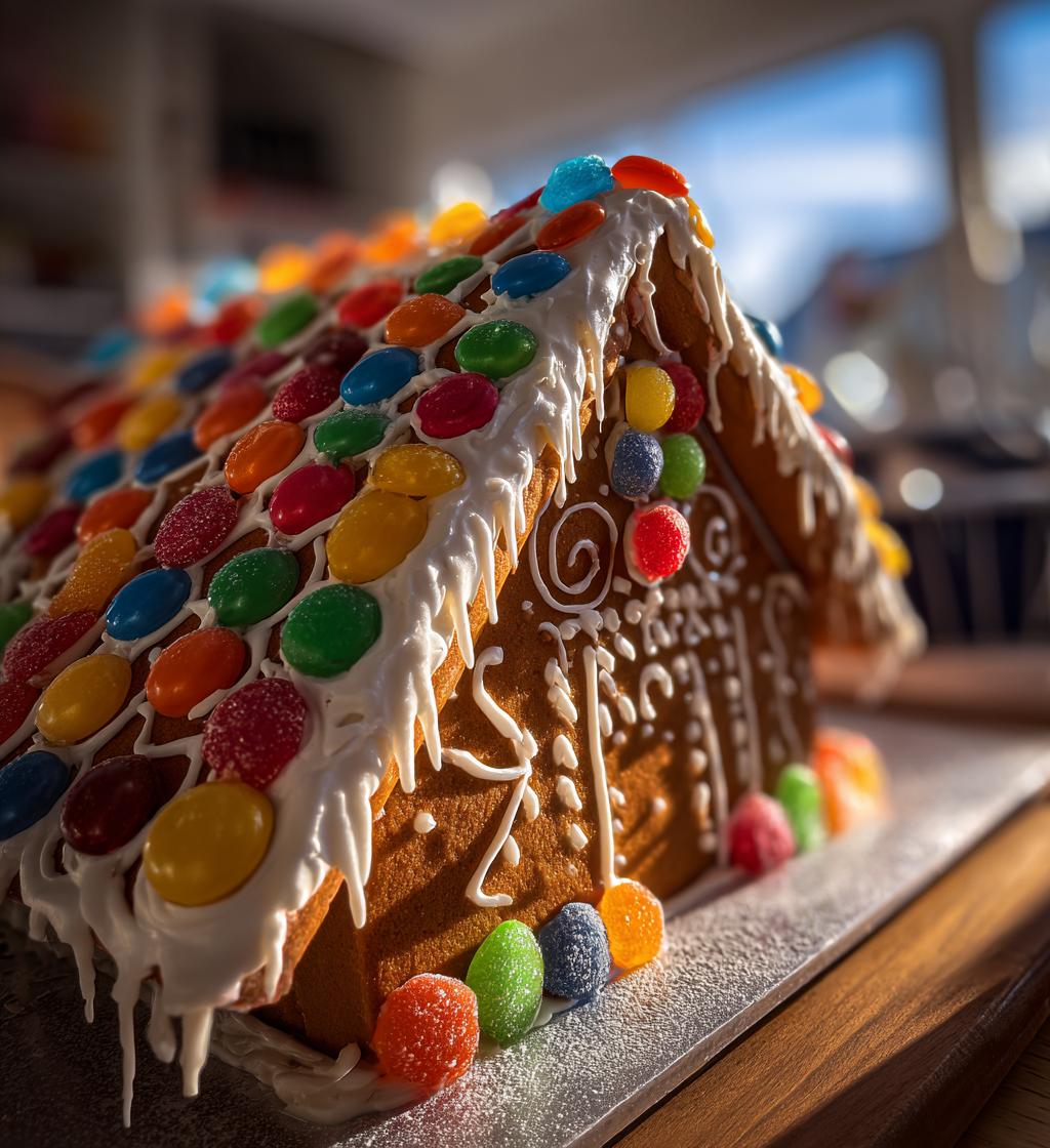 gingerbread house roof ideas