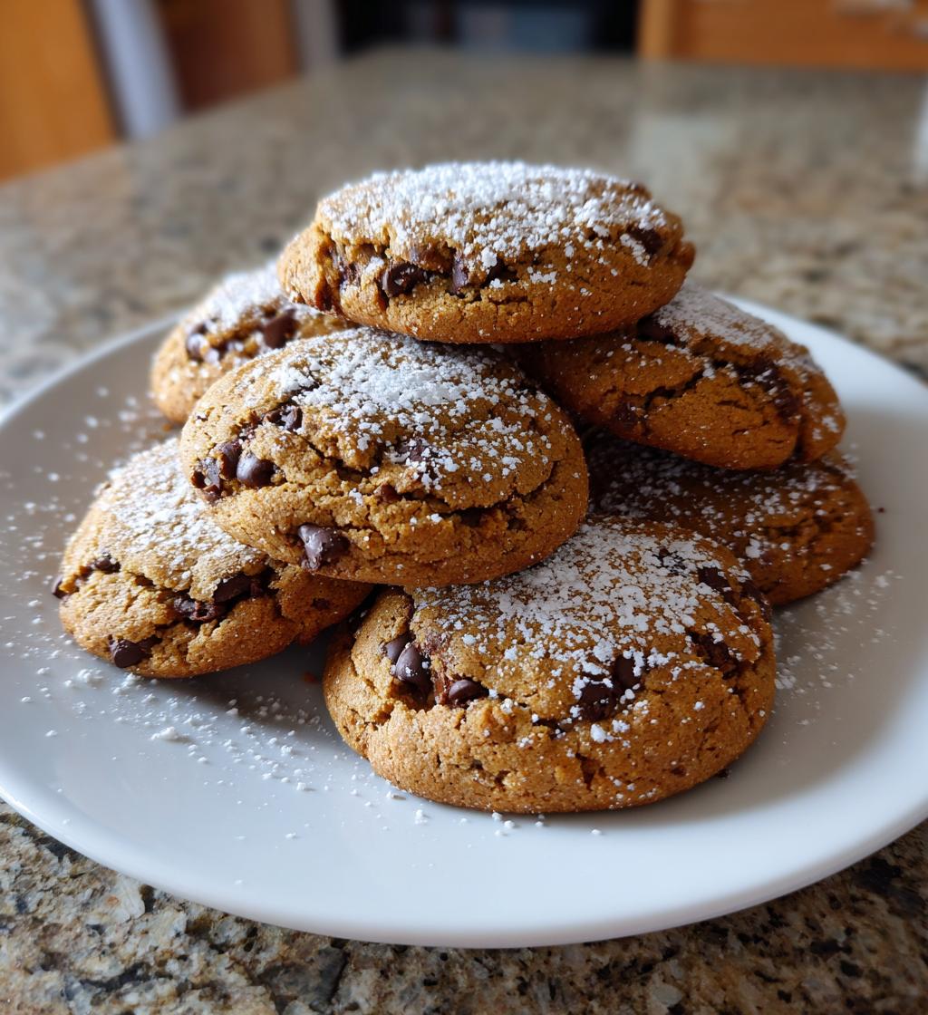 gingerbread latte cookies