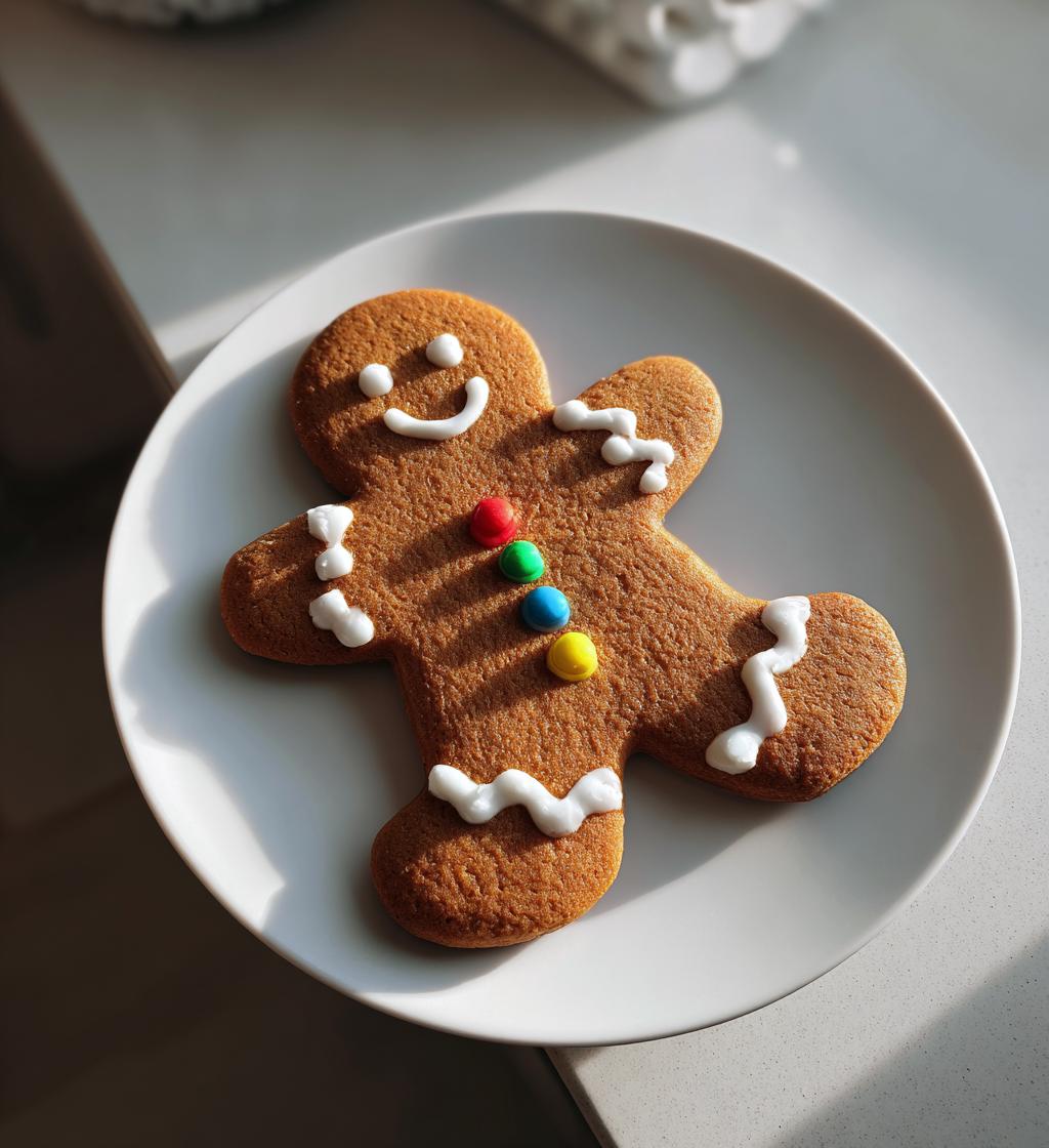 gingerbread man outline