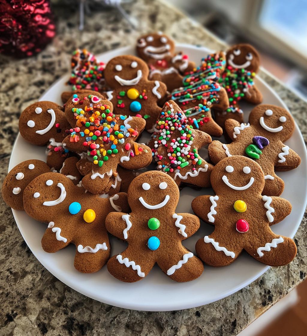 gingerbread men decorating ideas