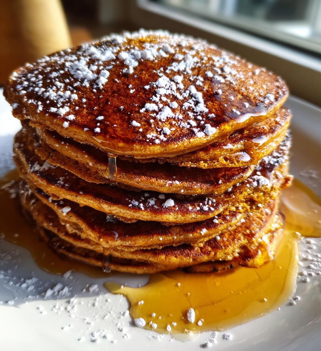 gingerbread pancakes